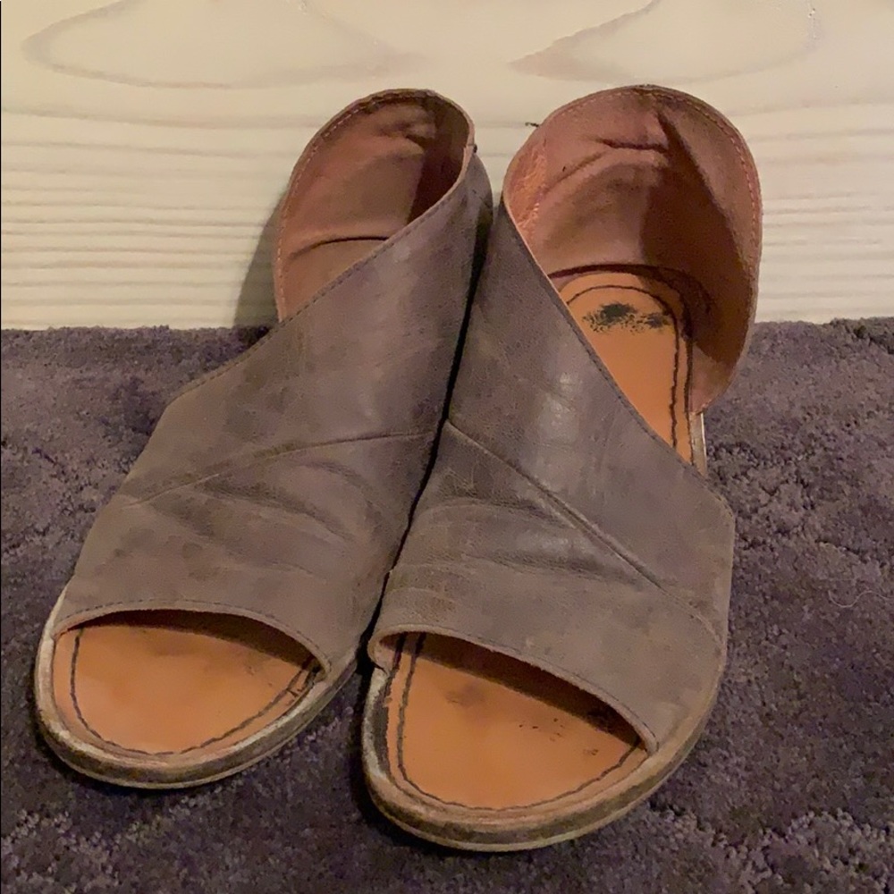 Free People Mont Blanc Sandal - Grey - Size 38